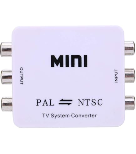 Amazon.com: Leyeet PAL/NTSC/SECAM to PAL/NTSC Mini Bi-Directional